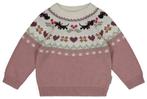 HEMA Baby Sweater Takkie Lichtpaars
