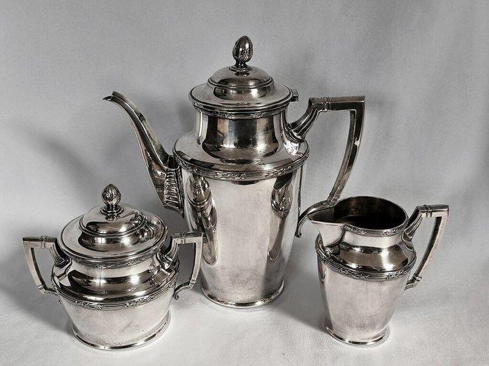 Johann Peter Kayser & Sohne - 1922 - Koffieservies - messing, Antiek en Kunst, Kunst | Designobjecten