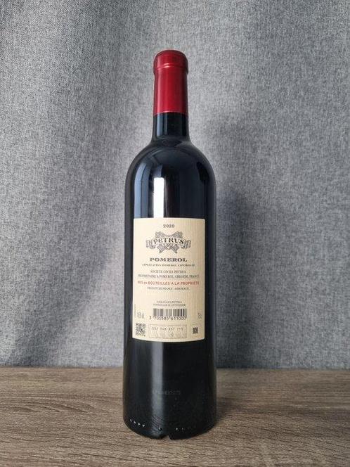 2020 Petrus - Pomerol - 1 Fles (0,75 liter), Verzamelen, Wijnen