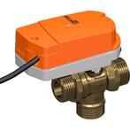 Belimo 3-Weg Kogelkraan G3/4 Kvs3.6 24VAC/DC 75s MP-Bus 1Nm, Bricolage & Construction, Verzenden