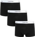Calvin Klein Boxershorts 3-Pack Zwart maat XXL Heren, Vêtements | Hommes, Sous-vêtements, Verzenden