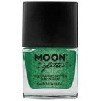 Moon Glitter Holographic Nail Polish Green 14ml, Verzenden, Nieuw