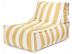 Veiling - SITTING POINT Zitzak Geel/wit incl. hoes, Huis en Inrichting, Zitzakken, Gebruikt