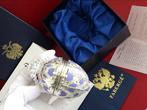 Figure - Fabergé style - Imperial ornament Egg -Certificate