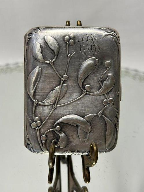 Sigarettendoos (3) - Metaal, Zilver - Partij dozen en, Antiek en Kunst, Antiek | Zilver en Goud