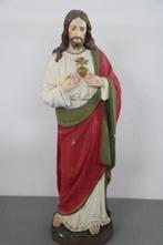 Beeld, Heilig Hart Jezus - 42 cm - Gips