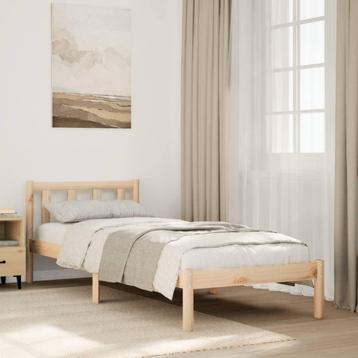 vidaXL Bedframe extra lang zonder matras massief grenenhout, Huis en Inrichting, Slaapkamer | Bedden, Verzenden, Nieuw