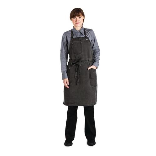 Chef Works Urban Dorset kort schort donkergrijs | 100%, Zakelijke goederen, Horeca | Keukenapparatuur, Nieuw in verpakking, Verzenden