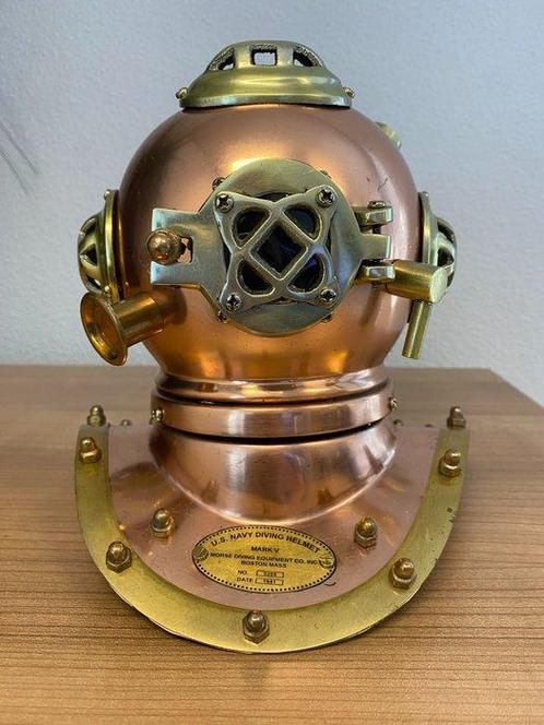 Duikhelm - MINI Deluxe US Mark V Deep Sea Divers helmet -, Antiek en Kunst, Kunst | Designobjecten