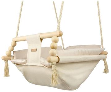 Babyhangmat - max. 20 kg - creme, Ophalen of Verzenden