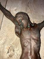 Antiek Crucifix - Brons - 1910-1920 - Corpus brons/koper