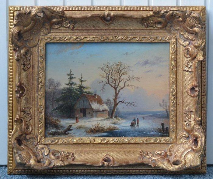 Christianus Hendricus Hein (1815-1879) - NO RESERVE - Een, Antiek en Kunst, Kunst | Schilderijen | Klassiek