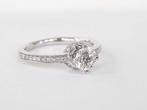 Verlovingsring - 18 karaat Witgoud - 0.81ct. tw. Diamant
