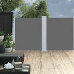 vidaXL Windscherm uittrekbaar 160x600 cm antracietkleurig, Tuin en Terras, Verzenden, Nieuw