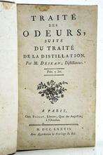 M. Déjean - Traité des Odeurs, suite du Traité de la