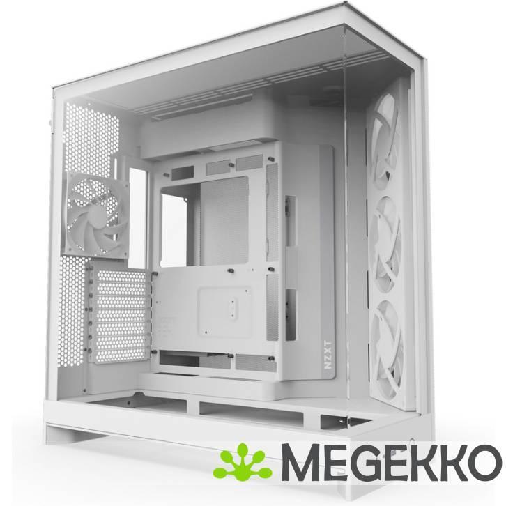 NZXT H9 Flow RGB White 2025, Computers en Software, Computerbehuizingen, Nieuw, Verzenden
