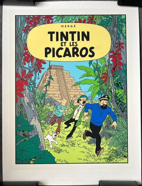 Hergé - Tintin et les Picaros - Serigraphie Escale - 1988, Boeken, Stripverhalen