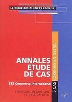 Annales BTS Commerce International. Stratégie, opération..., Boeken, Gelezen, Perrier, Olivier, Verzenden