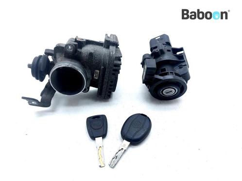 Contactslot Set met Immobiliser Piaggio | Vespa MP3 400 LT, Motoren, Onderdelen | Overige, Gebruikt, Verzenden