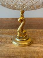 Val Saint Lambert - Tafelmiddenstuk - Brons, Kristal -