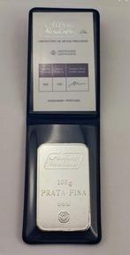 100 gram - Zilver .999 - Albino Moutinho - Met certificaat, Postzegels en Munten, Edelmetalen en Baren
