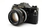 Canon AE-1 black + FD 1.4/50mm S.S.C. Single lens reflex, Audio, Tv en Foto, Nieuw