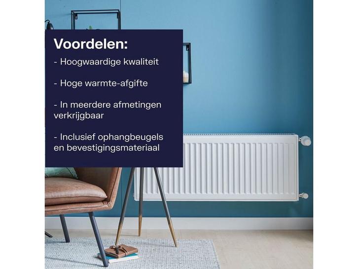 Plieger Compact Paneelradiator Type 22 - 1784 Watt -, Huis en Inrichting, Overige Huis en Inrichting, Zo goed als nieuw, Verzenden