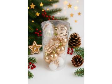 Veiling - Kerstballen Set – 48 stuks – Ø6 cm – Kunsts beschikbaar voor biedingen