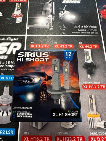 KIT DE PHARE LED SIRIUS H1 12V 1200lm 6300K PUCE COURTE, Verzenden, Neuf, Pièces universelles