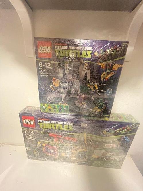 Lego - 79104+79105 - Lego TMNT Teenage Mutant Ninja Turtles, Kinderen en Baby's, Speelgoed | Duplo en Lego