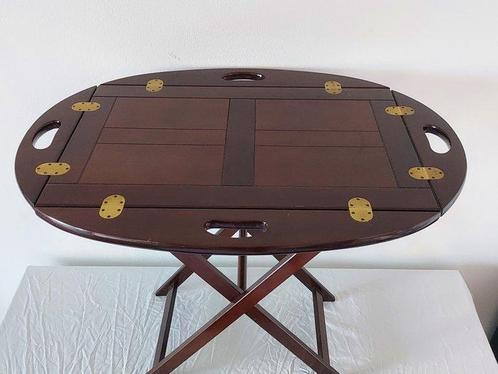Table dappoint - Luxe Butlertray - Dienbladdtafel -, Antiek en Kunst, Curiosa en Brocante