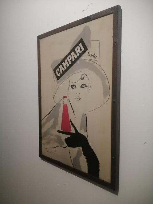 Franz Marangolo - Reclamebord - Metalen bord met ijzeren, Antiek en Kunst, Curiosa en Brocante
