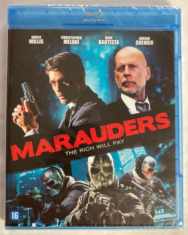 MARAUDERS (IN SEAL) (BLURAY), Cd's en Dvd's, Blu-ray, Gebruikt