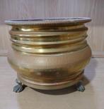 Bloempot - Messing - Ventieldop in messing, Antiek en Kunst, Curiosa en Brocante