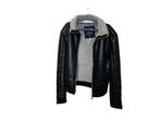 Veiling - Armani Jeans | Faux Shearling Biker Jacket | Black, Kleding | Heren, Nieuw