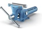 Brockhaus Heuer COMPACT Bankschroef 118001 Bekbreedte: 120, Verzenden, Nieuw