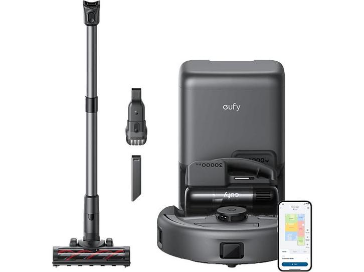 Eufy -  Robotstofzuiger 3-in-1 E20  - Grijs, Electroménager, Aspirateurs, Envoi