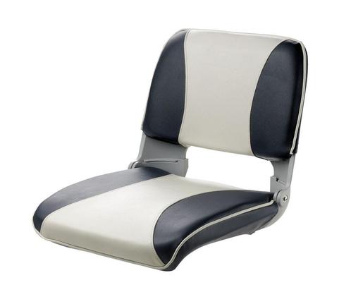 Bieden: Vetus CHCBWB crew pilot seat foldable white - blue, Watersport en Boten, Bootonderdelen, Ophalen of Verzenden