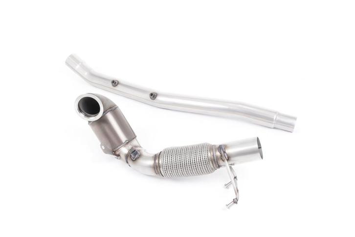 Downpipe met grote boring en Hi-Flow Sports Cat | Audi / Sea, Auto-onderdelen, Uitlaatsystemen, Nieuw, Verzenden