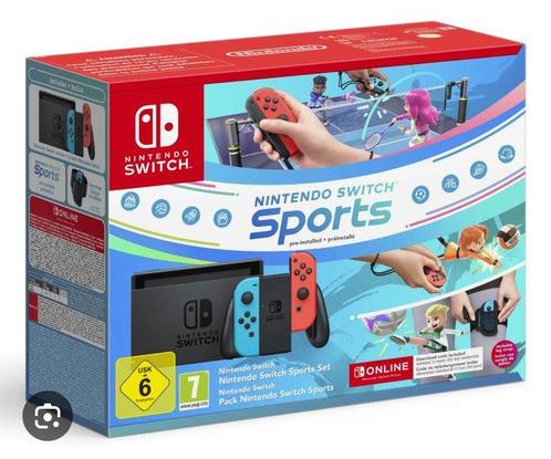 Nintendo - Switch - Sports - Spelcomputer - In originele, Games en Spelcomputers, Spelcomputers | Overige Accessoires