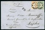 Zwitserland 1857 - Zwitserland Uitreizingsbrief -, Postzegels en Munten, Gestempeld