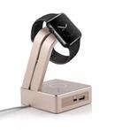 Aluminium Metalen Powerbank, Qi lader + Apple Watch Serie 1, Bijoux, Sacs & Beauté, Verzenden