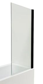 SALE - Sundvik 80 x 143 - Zwart - Badwand  -  Douchewand, Doe-het-zelf en Bouw, Ophalen of Verzenden, Nieuw