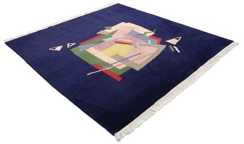 Nepal - Vloerkleed - 205 cm - 200 cm, Huis en Inrichting, Stoffering | Tapijten en Vloerkleden