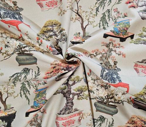 Tissu satin de coton Liberty floral exclusif léger - Effet, Antiek en Kunst, Antiek | Tapijten, Tafelkleden en Textiel