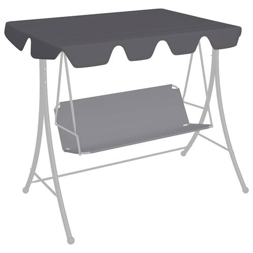 vidaXL Vervangingsluifel voor schommelbank 150/130x105/70 cm, Tuin en Terras, Partytenten, Nieuw, Verzenden