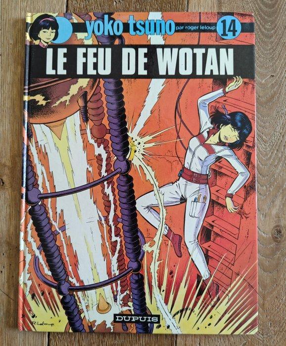 Yoko Tsuno T14 - Le Feu de Wotan + dédicace - C - 1 Album -, Boeken, Stripverhalen
