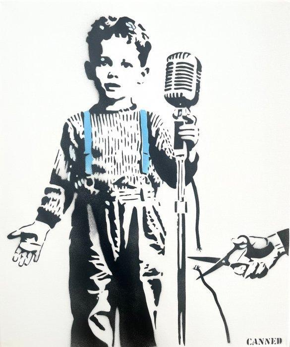 CANNED (Charlotte Parenteau-Denoël) - Censored, Antiek en Kunst, Kunst | Schilderijen | Modern