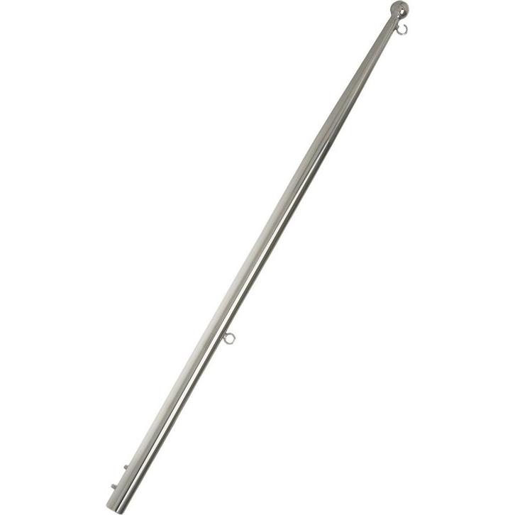 Vlaggenstok Rvs 90cm met Snap-Lock, Watersport en Boten, Bootonderdelen, Nieuw, Ophalen of Verzenden