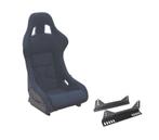 Kit Baquet Backet Fixa Speedway Preta Style Evo, Verzenden, Nieuw